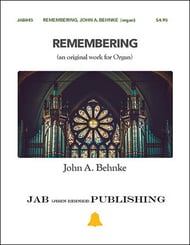 Remembering Organ sheet music cover Thumbnail